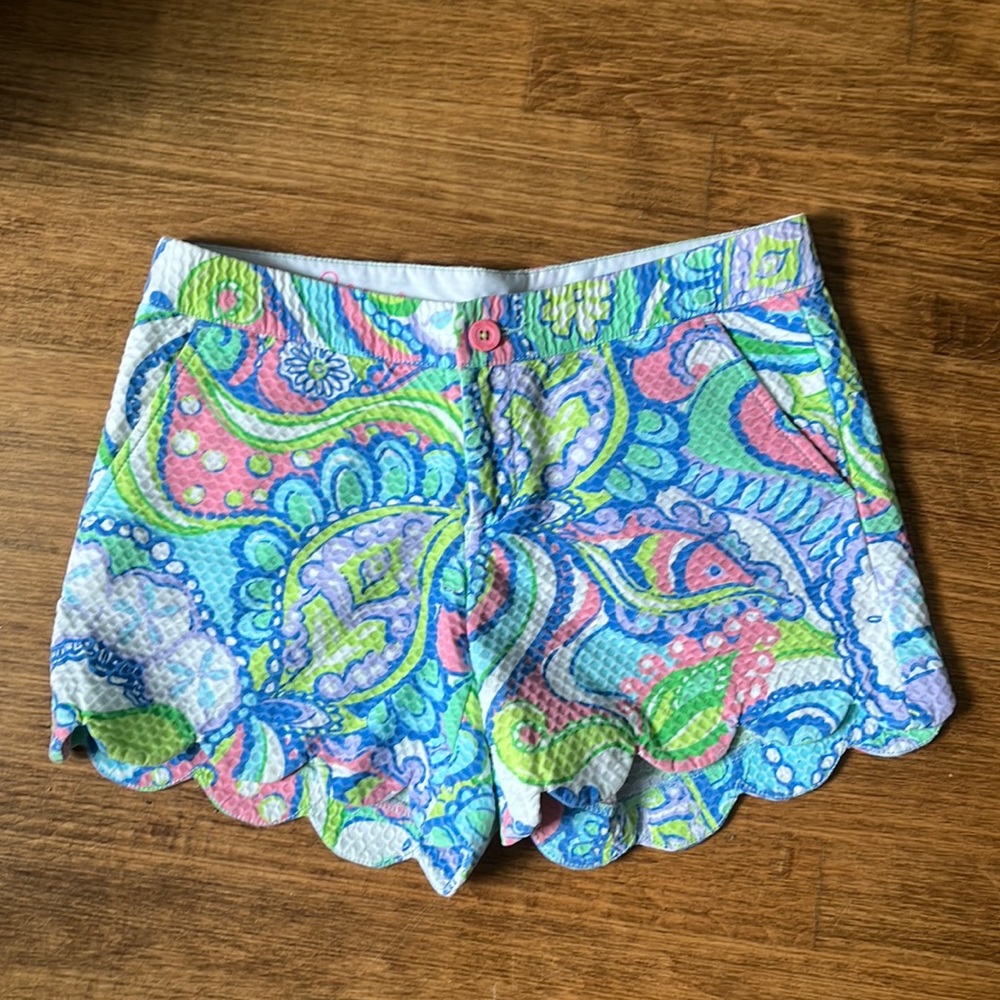Lilly Pulitzer Buttercup Shorts size 0